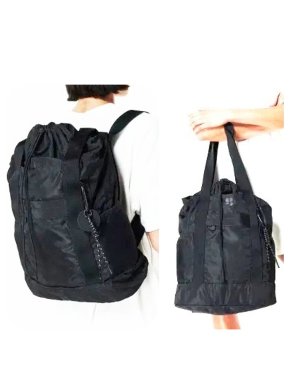 Sweaty Betty Convertible 2-In-1 Tote Bag/ Athletic Carry On Backpack 16x15x7"